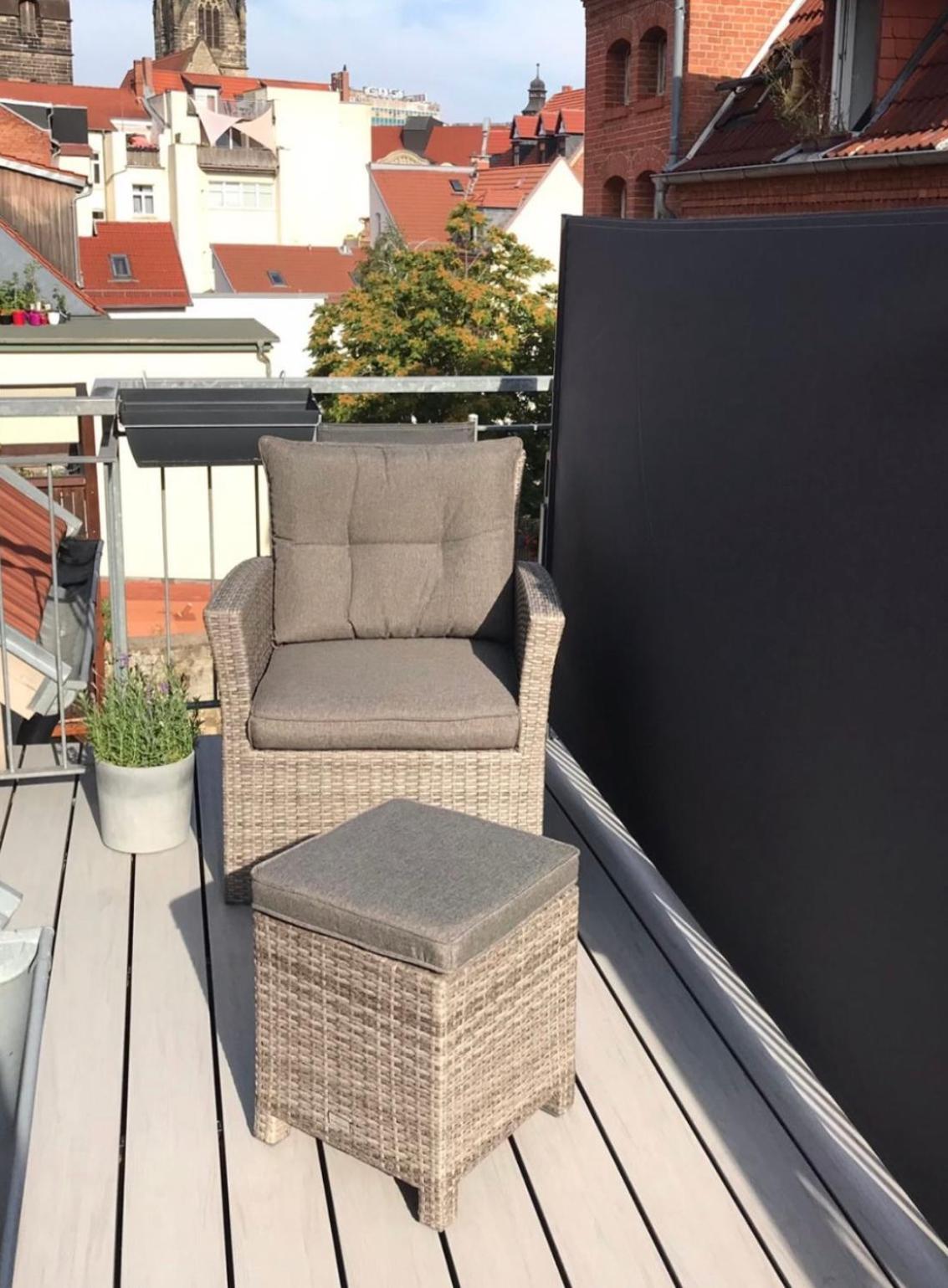 Moderne Galeriewohnung Mit Balkon Und Stellplatz Am Wenigemarkt Erfurt Luaran gambar